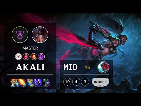 Akali Mid vs Yone - KR Master Patch 11.13