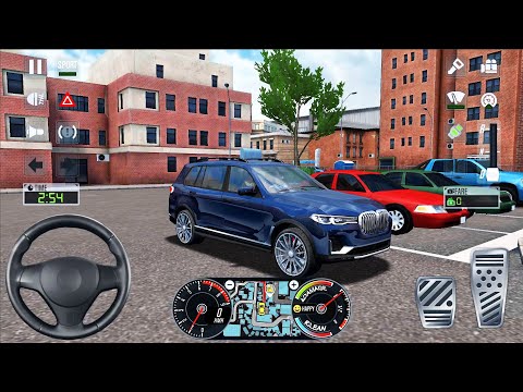 Taxi Sim 2020 #12 - BMW SUV Car City Driving Game Android iOS Gameplay