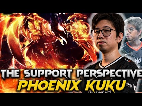 New Patch 7.36C - Kuku Phoenix The Support Dota 2 Pro Gameplay #kuku #phoenix