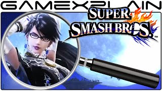 Super Smash Bros. Mini-Analysis - Bayonetta Reveal Trailer (Secrets & Hidden Details)