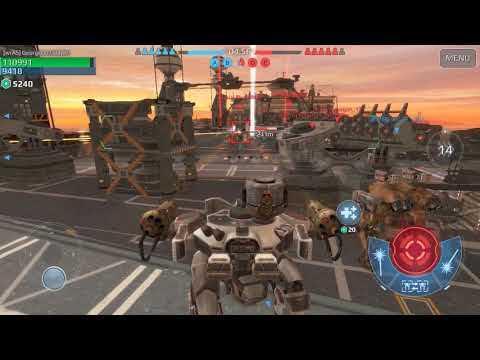 War Robots “NEW AVENGER WEAPON ON CARNAGE!!!”