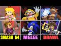 Victory Animations MODDED Into Other SMASH BROS Games