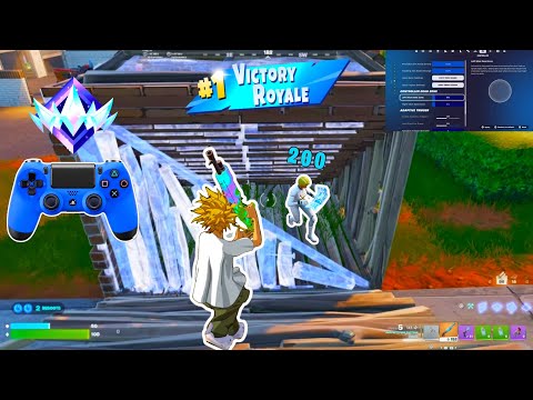 Meet the Ps4 controller player everyone's talking about + Best controller settings fortnite Pc/Xbox