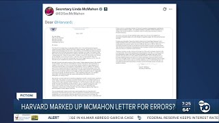 FACT OR FICTION: Did Harvard mark up a letter from Education Secretary Linda McMahon?