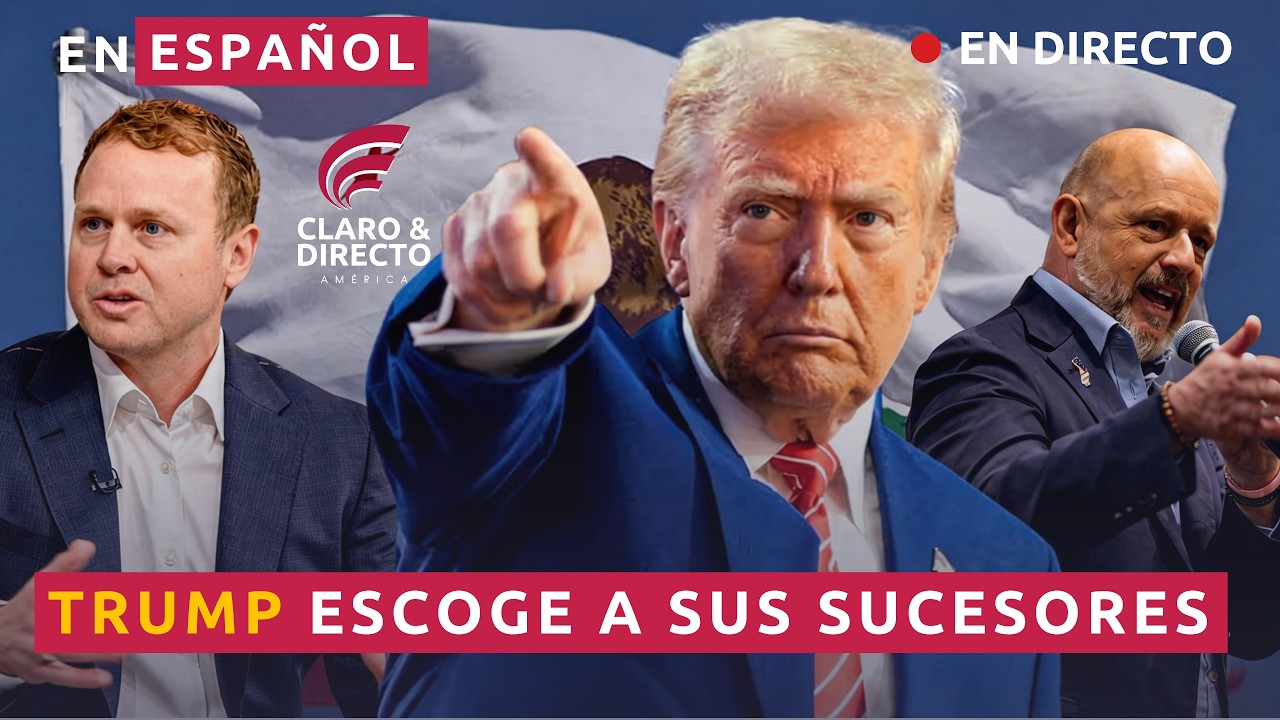 EN ESPAÑOL TRUMP REVELA SUS SUCESORES: Pratt y Hilton