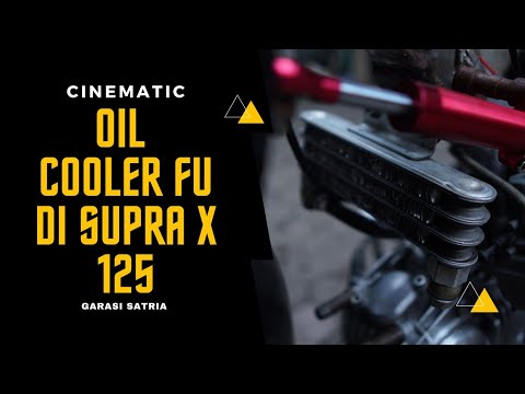Pasang oil cooler di supra fit (C Series) - Nofrizal 