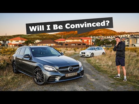 BMW Owner Drives a Mercedes C43 AMG