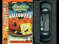 Opening To SpongeBob SquarePants Halloween Canadian VHS 2002