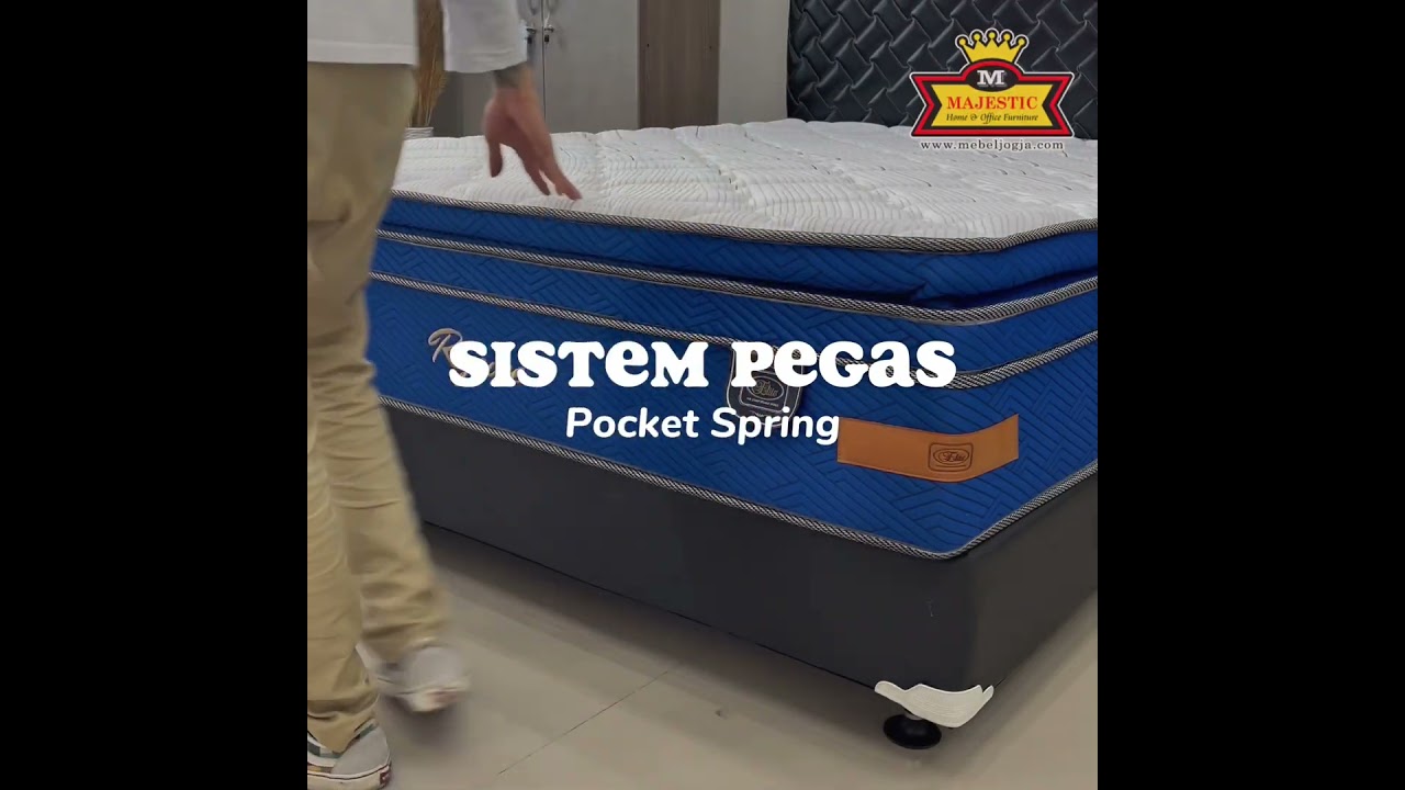 Kasur Spring Bed Elite Rejoice #furniture #mebel #springbed #elitespringbed #furniturejogja