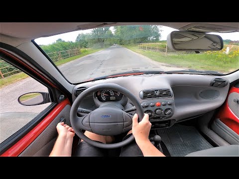 Fiat Seicento 600 LIFT 1.1 54HP (2008) POV Test Drive & Acceleration 0-100 | 4K #140