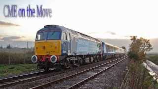 preview picture of video 'DRS 47802 & 47841 Greater Anglia Short Set 26/11/2013'