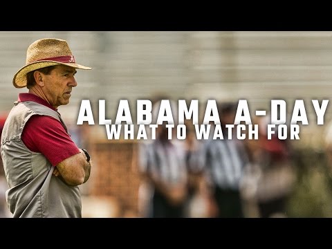 What to watch for in Alabama's A-Day game