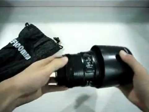 Extremely Large Camera Lens Mug EF 100mm f2 8L Stainless Steel