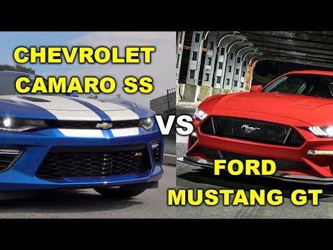 Thumbnail for 2018 Camaro SS vs 2018 Mustang GT by Opel, Pony car, Rear-wheel drive, Performance car, rall, Ford Mustang, rally, WiLL, Car, vide