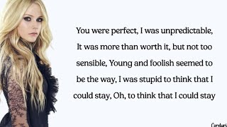 Avril Lavigne - Hello Heartache (lyrics)