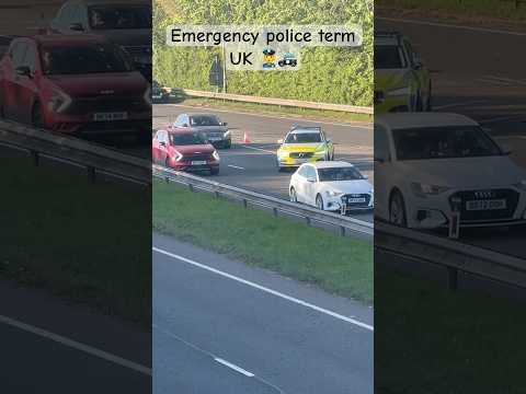 Emergency Police Turn – Car in Action UK | 🚓🔄 | #police #uk #emergency