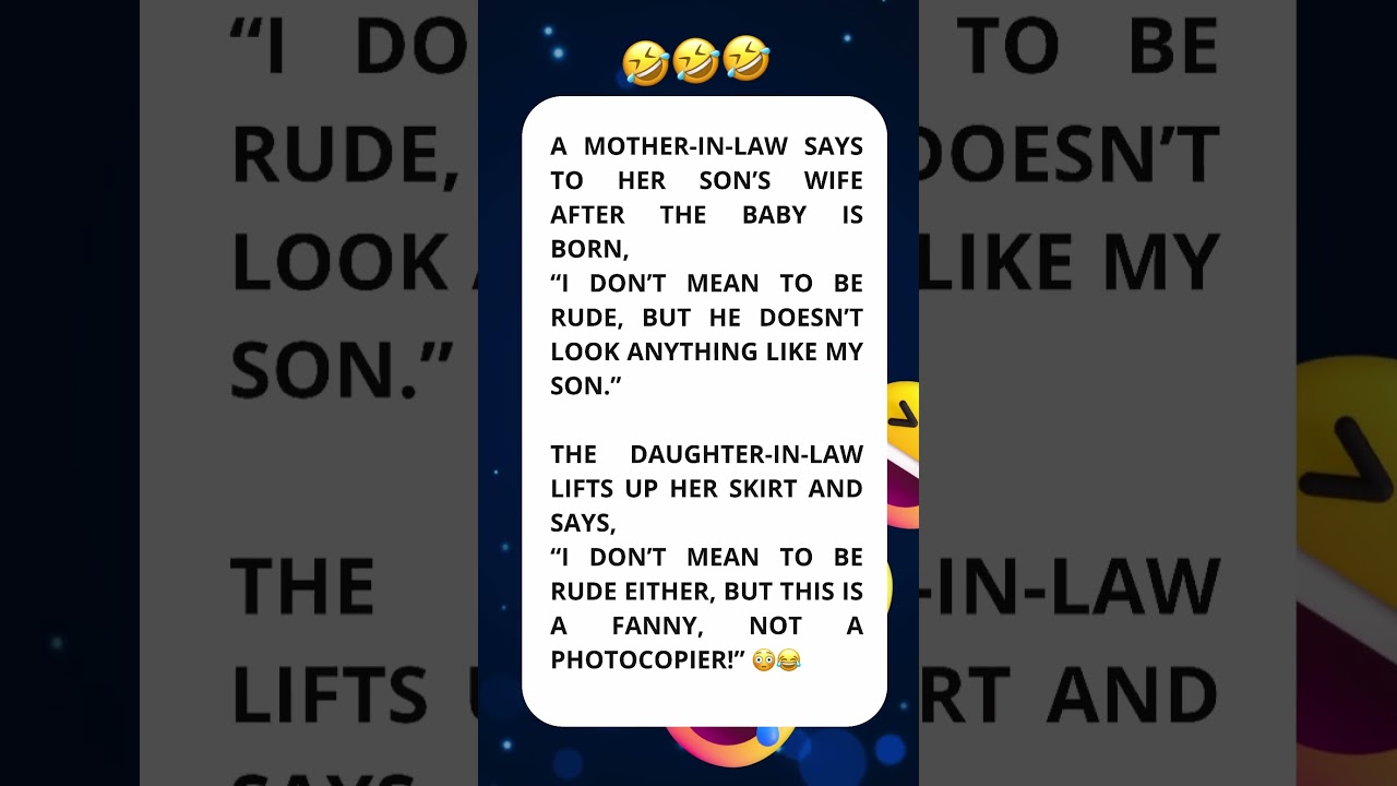 Mother-in-Law Was NOT Ready 😂.