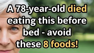 Never Eat These 8 Foods Before Bed After 65 — Doctors Warn #3 Is Deadly