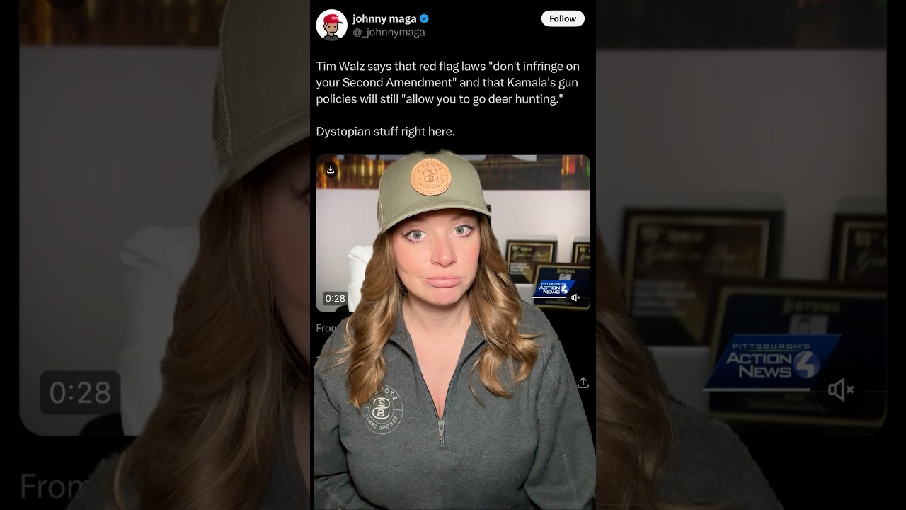 Knucklehead Walz At It AGAIN… #2ndamendment #shortsvideo #shortsfeed #shorts