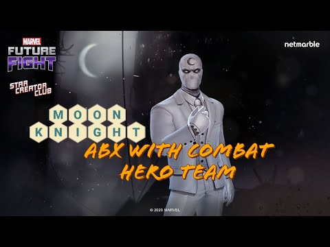 T2 Moon Knight ABX guide (Combat Hero team) || Marvel Future Fight