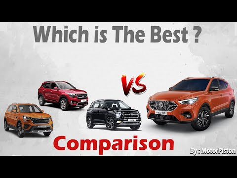 MG Astor Comparison 🔥 Creta VS Kushaq VS Seltos | mg astor 2021 | mg astor 2021 review | mg astor