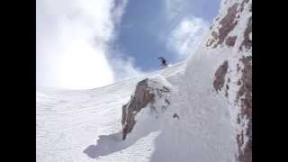 preview picture of video 'snowboarding kalavrita (march 2011)  - καλάβρυτα'