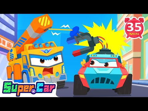 The Super Magnet Car | Rescue Cars | Car Cartoons & Nursery Rhymes | Kids Cartoons | Super Cars