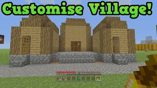 Minecraft - Customised Village Builds