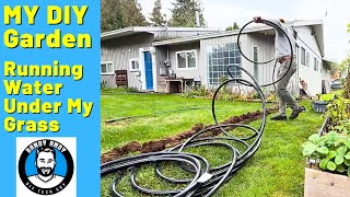 How To Run Water Under Your Grass