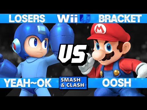 S&C 08 - Yeah~OK (Mega Man) vs Oosh (Mario) - SSB4 Losers - Smash Wii U