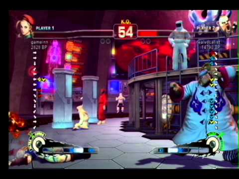 SSF4 gameinn(cammy) VS realvocalist(rufus)