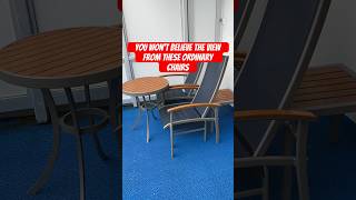 An unexpected view from these unassuming ordinary looking chairs. Onboard the Grand Princess #shorts