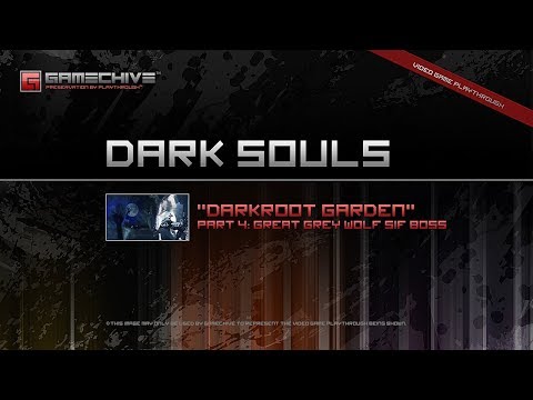 Dark Souls (PS3) Gamechive (Darkroot Garden, Part 4/4: Great Grey Wolf Sif Boss) [NG]
