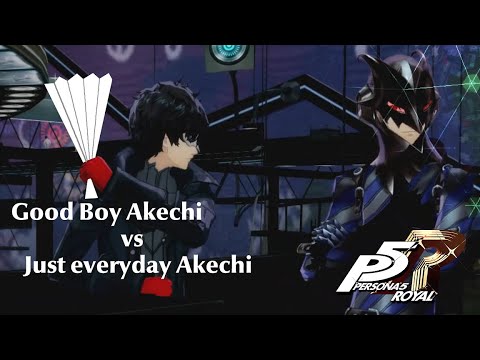 "Good boy" vs "Just everyday" Akechi