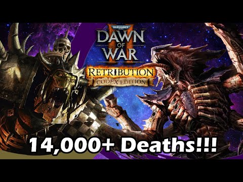 Dawn of War 2 Codex Mod: 4 vs 4 Tyranid Swarm vs Ork WAAAGH!!!