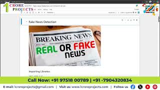 Defensive Modeling of Fake news through flask framework