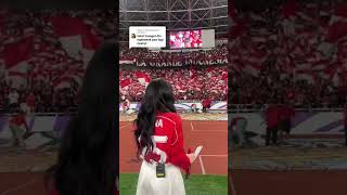 Download lagu Isyana saraswati dinyanyikan di GBK oleh @suporter indonesia mp3