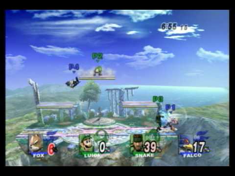 Herb 3: GF Kismet (Falco) and Reflex (Fox) vs. Billie (Snake) and Big Lou (Luigi) 2 - SSBB