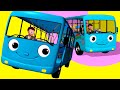 Wheels On The Bus Blue Popular Nursery Rhymes For Babies Best Kids Songs