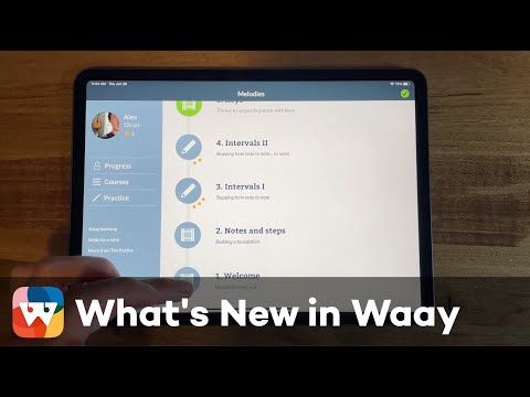 Learning Music Theory with Waay 3.0