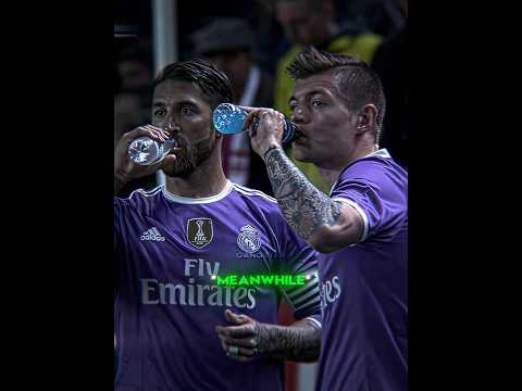 Ramos and Kroos were enjoying 😂
