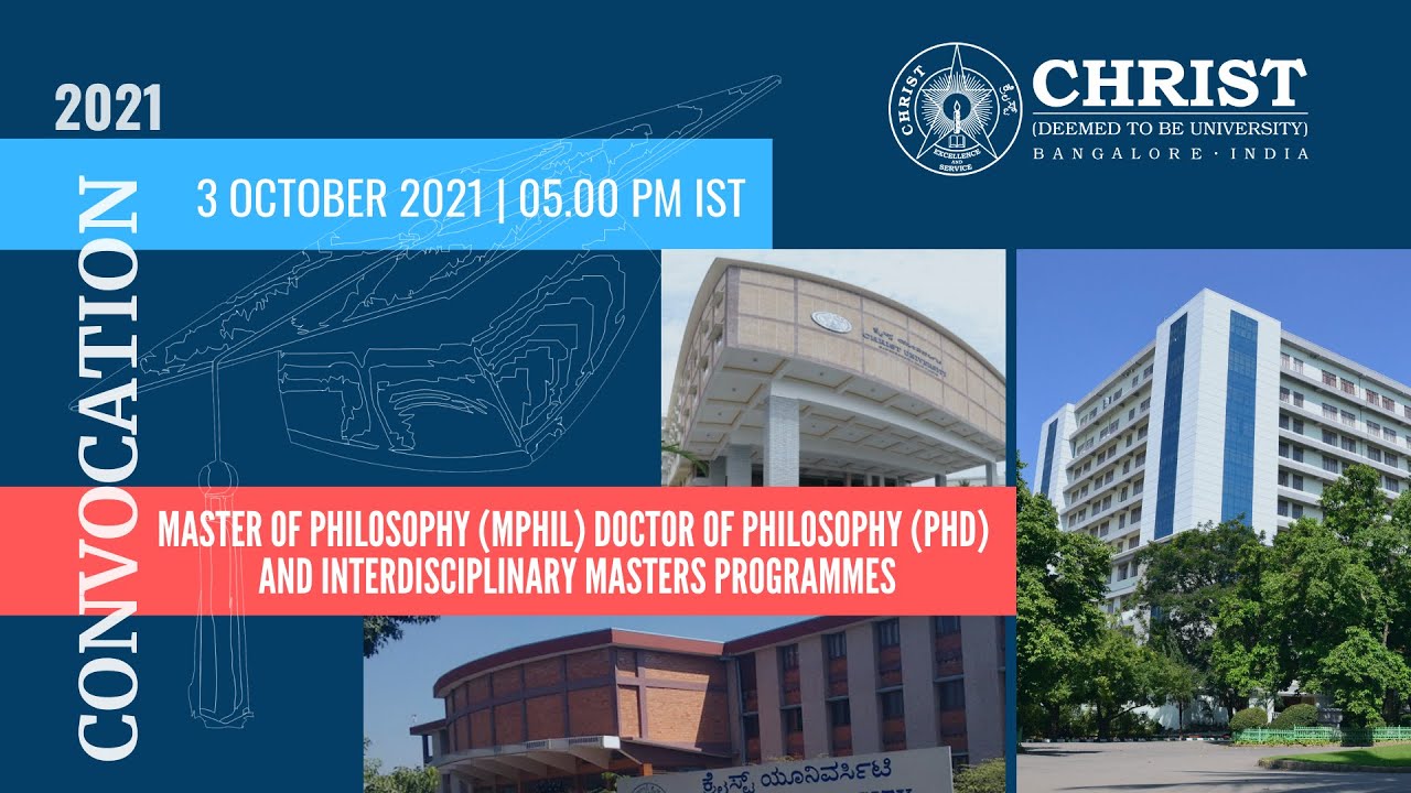 Master of Philosophy (MPhil) Doctor of Philosophy (PhD) and  Interdisciplinary Masters Programmes