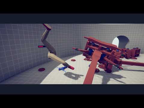 GIANT CRAZY DANCING vs VARIOUS UNIT - Totally Accurate Battle Simulator TABS