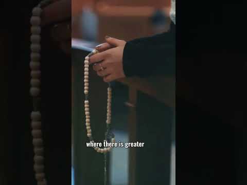 The MOST BEAUTIFUL Rosary! According to Padre Pio #shorts