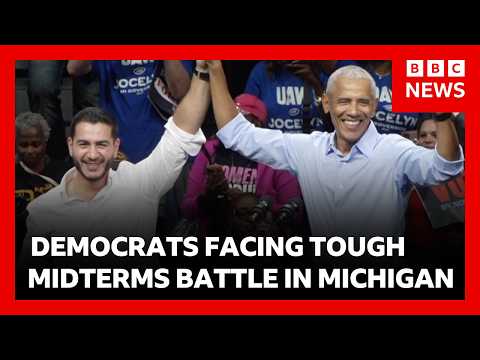Democrats face tough midterms battle in Michigan as Trump labels candidate a “jihadist” | BBC News