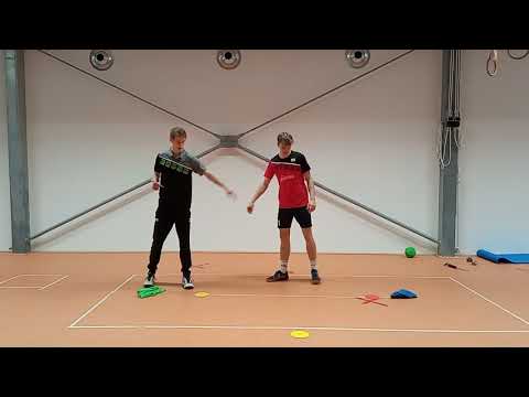 Reaktionstraining, Richtungswechsel und Antritte Woche 4.2