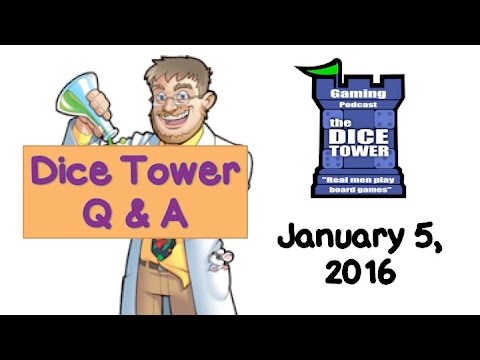 Live Q & A with Tom Vasel - January 5, 2016