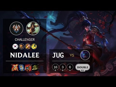 Nidalee Jungle vs Rek'Sai - KR Challenger Patch 10.8