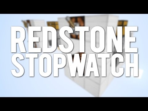 Mumbo Jumbo - Minecraft: Simple Redstone Stopwatch! [Perfect For Races!]