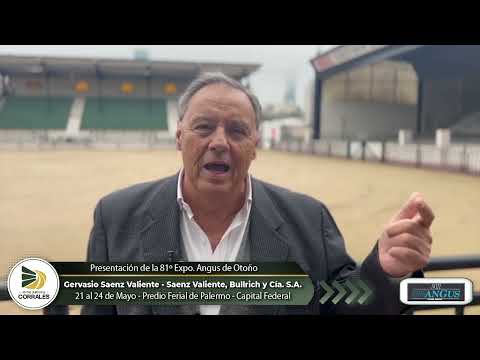 Gervasio Saenz Valiente - Saenz Valiente, Bullrich y Cía. S.A - Presentación de la 81º Expo. Angus